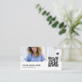 ナースQRコード 名刺 (スタンド正面)