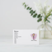 ナースR天使Tシャツとギフト 名刺 (スタンド正面)