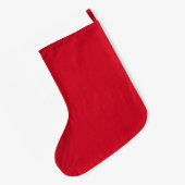 ナースRNの看護 ラージクリスマスストッキング (裏面 (吊り時))