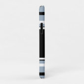 ナースRNカデウスブルーストライプパーソナライズされた Case-Mate iPhoneケース (裏面/右)