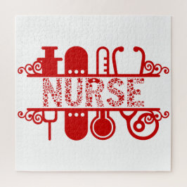 ナースrn登録ナース看護学校女性 ジグソーパズル