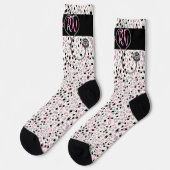 ナースRN聴診器 |ピンクピルズソックス ソックス (左)