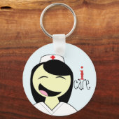 ナースRN LVNキーチ気にェン キーホルダー (正面)