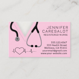 ナースRN、LVN、LPN、管理ビジネス・カード 名刺