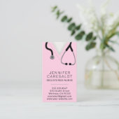 ナースRN、LVN、LPN、管理ビジネス・カード 名刺 (スタンド正面)