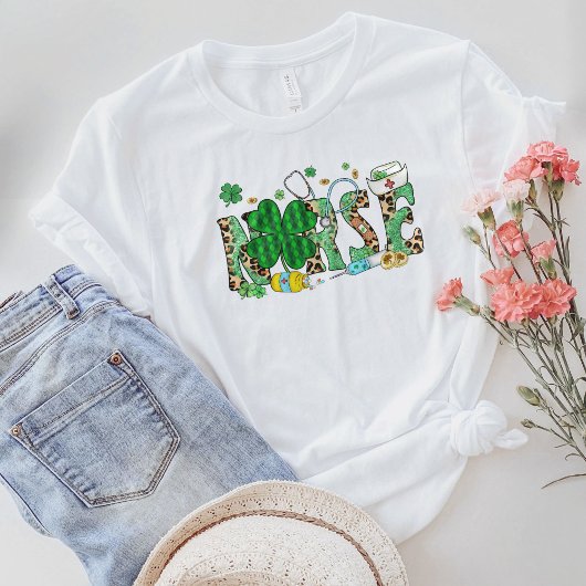 ナースSt patricks dayシャツ、薬剤師クリティカル Tシャツ