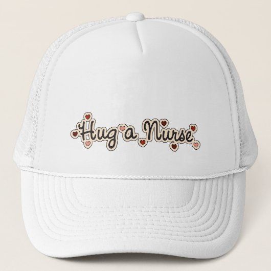 ナースTシャツとギフトを抱き締める キャップ (正面)