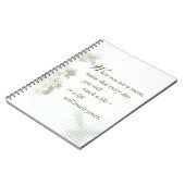 ナースTouch野生の花で人生 ノートブック (左側)