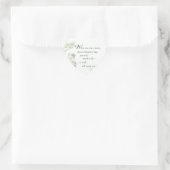 ナースTouch野生の花で人生 ハートシール (バッグ)