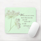 ナースTouch野生の花で人生 マウスパッド (マウス)