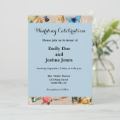 ナーセリー・アリスのカラフルな1800年代のクラシック・ワンダーランド 招待状 (スタンド正面)