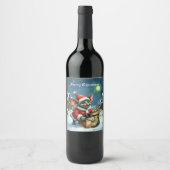 ナーティリストの配達: ゴブリン条項年代記 ワインラベル (正面)