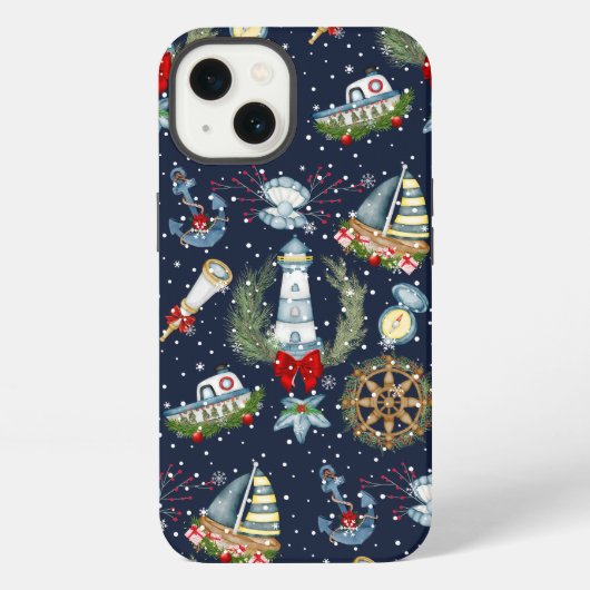 ナートゥカル クリスマス iPhoneケース (裏面)