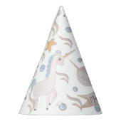 ナーファル，マーメイド，ユニコーン，ドラゴンパステパーソナライズされたル パーティーハット (左)