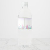 ナールウォーター・ボトル・ラベル – 海のデコールの下 ペットボトルラベル (裏面)