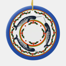 ナールクリスマス装飾品 セラミックオーナメント