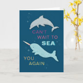 ナールドルフィンフレンズ カード (黄色い花)