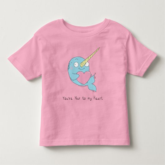 ナールバレンタインデーのお子様 トドラーTシャツ (正面)