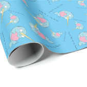 ナールバレンタインデーのお子様 ラッピングペーパー (ロールコーナー)