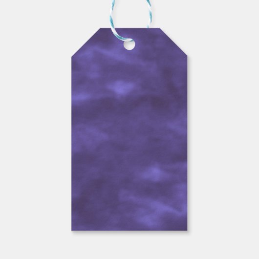 ナールパープル |薄紫の魔法の海ユニコーンシャワー ギフトタグ (裏面)