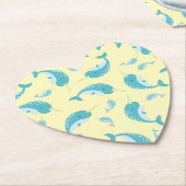 ナールベイビーシャワーイエローホー男女兼用テル ペーパーコースター (アングル)