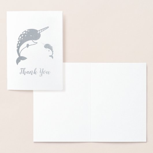 ナールベイビーシャワーイエローホー男女兼用テル 箔カード (ディスプレー)