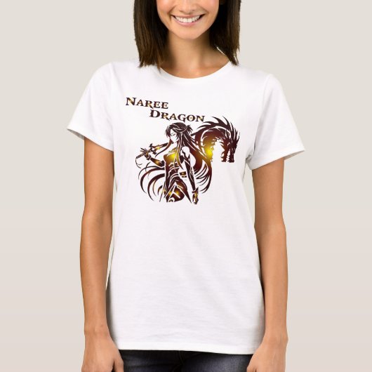 ナー・ドラゴン 女性用シャツ Tシャツ (正面)