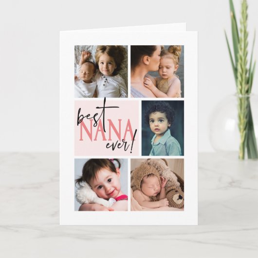 ナ最高のナエバーフォトコラージュ カード (正面)
