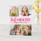 ナ最高のナ・エバー・フォト・マザーズ・デイ カード (黄色い花)