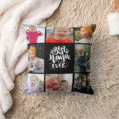 ナ最高のナ・エバ・グランマ・フォトコラージュ クッション (ブランケット)