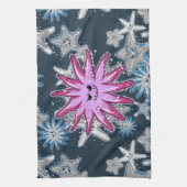 ニおもしろいオイのヒトデ キッチンタオル (縦)