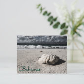 ニアブラック&ホワイトのカスタム先 ポストカード (スタンド正面)