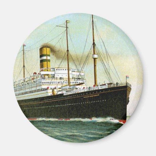 ニウアムステルダム1906年 マグネット (正面)