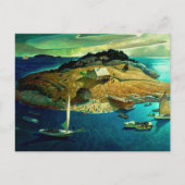 ニウェルコンバーズワイエスによる島の葬儀 シーズンポストカード (正面)