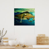 ニウェルコンバーズワイエスによる島の葬儀 ポスター (キッチン)