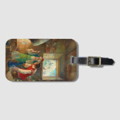 ニウェル・コンバース・ワイエスによる錬金術師 ラゲッジタグ (正面横)