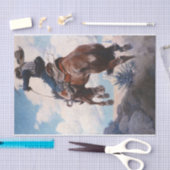 ニウェル・コンバーズ・ワイエスによるバッキング 薄葉紙 (クラフト)