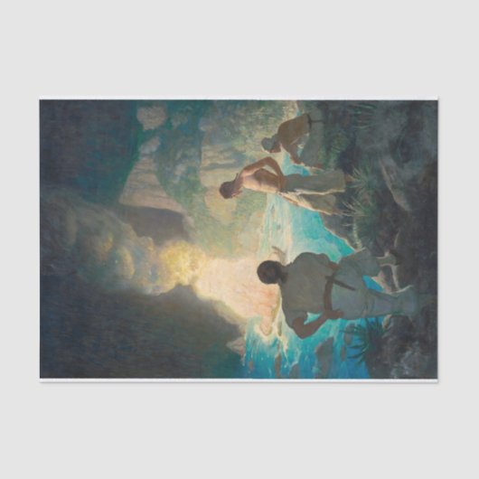 ニウェル・コンバーズ・ワイエスによる恵みの燃え方 薄葉紙 (正面)