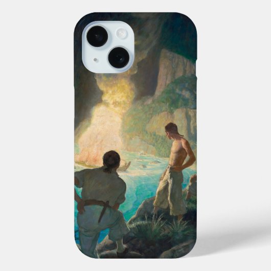 ニウェル・コンバーズ・ワイエスによる恵みの燃え方 Case-Mate iPhoneケース (裏面)