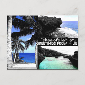 ニウエさんからの挨拶 – はがき