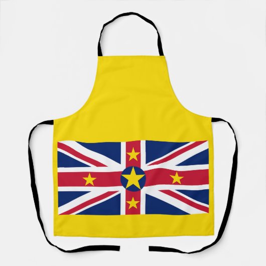 ニウエの国旗 エプロン (正面)