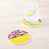 ニウエの国旗 コースター (側面)