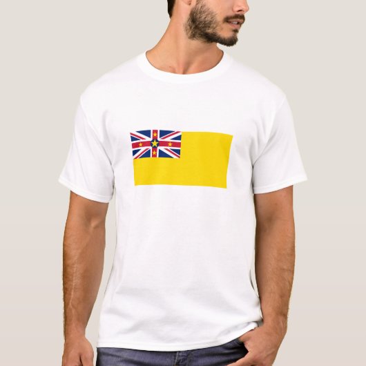 ニウエの旗 Tシャツ (正面)
