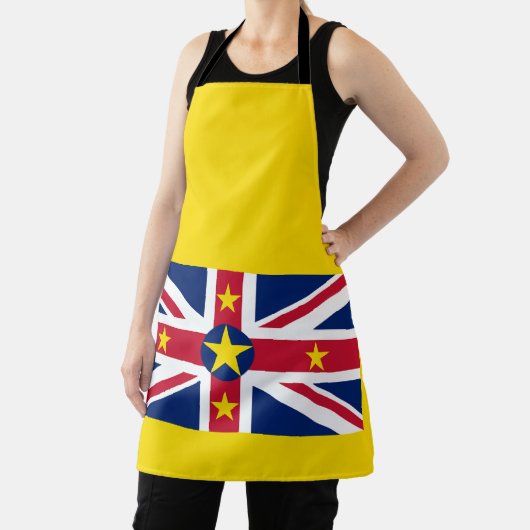 ニウエ国旗 エプロン (インサイチュ)