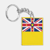 ニウエ国旗 キーホルダー (正面左)