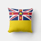 ニウエ国旗 クッション (正面)