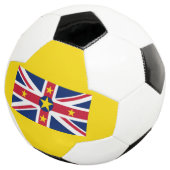 ニウエ国旗 サッカーボール (3/4)