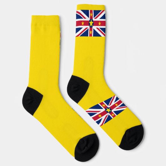 ニウエ国旗 ソックス (右)