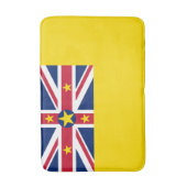 ニウエ国旗 バスマット (正面縦)