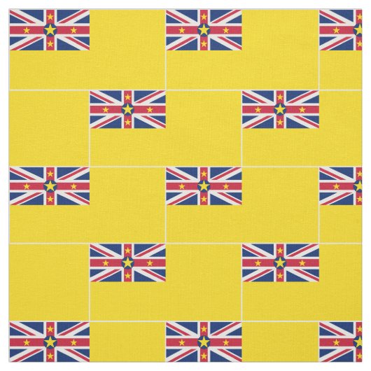 ニウエ国旗 ファブリック (見本)